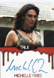 True Blood Premiere 2012 Auto Autograph Card Michelle Forbes as Maryann Forreste - Picture 1 of 2