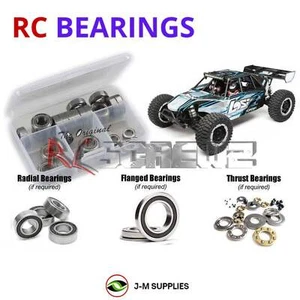 RCScrewZ Rubber Shielded Bearings los112r for Losi DBXL-E 1/5th #LOS05012 | SET - Picture 1 of 15