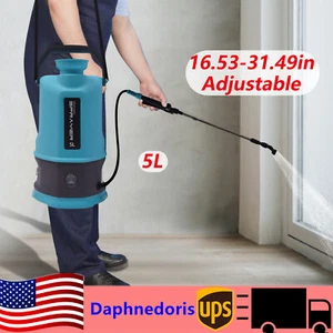 1.32Gal Electric Sprayer Battery Powered Garden Plant Vegetable Watering Sprayer - Picture 1 of 21