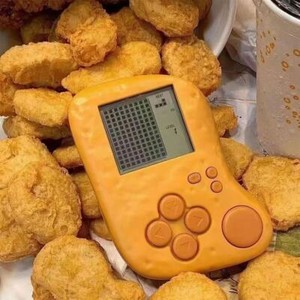 2023 McDonald's McNuggets Tetris-Handheld Game console with DIY sticker for kids