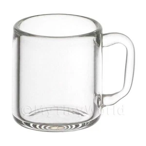 Bambole Casa Miniatura Vetro Lavorato a Mano Continental Stile Birra Boccale - Foto 1 di 1