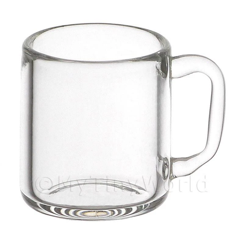 Bambole Casa Miniatura Vetro Lavorato a Mano Continental Stile Birra Boccale - Immagine 1 di 1