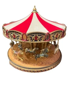 Vintage Mr. Christmas Gold Label Collection World's Fair Carousel Lights Music - Picture 1 of 11
