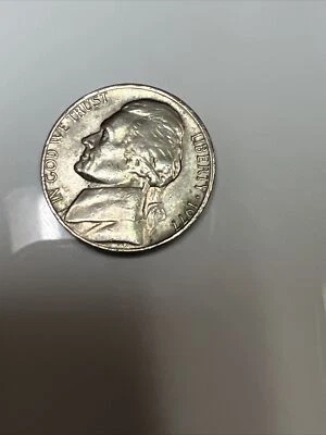 1977 Jefferson Nickel No Mint Mark . - Image 1 of 4