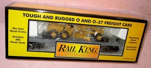 Coche plano de construcción MTH 30-7620 con niveladora/raspador ERTL CAT NUEVO EN CAJA - Imagen 1 de 4