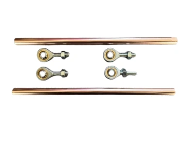 KPUK Kart Track Rod x 2 Same Length as Genuine OTK & 4 Track Rod Ends Kart Parts UK