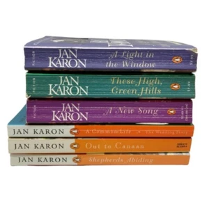 6 MITFORD YEARS Book Lot Set Jan Karon (2 3 4 5 6 8), Missing 1, 7, and 9 - Picture 1 of 9