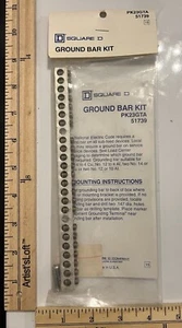 Square D PK23GTA 51739 Ground Bar Kit + another unbranded open box Ground Bar - Picture 1 of 7