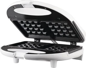 Brentwood Dual Waffle Maker, Non-Stick, White - Picture 1 of 2
