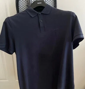 mens hugo boss dark blue polo shirt xxxl - Picture 1 of 3