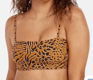 Volcom Running Wild Tube Top Swimsuit, Large, NWOT - Picture 1 of 6