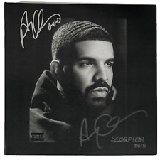 Drake Signed Autograph Scorpion Vinyl Record Album Aubrey Graham Rapper ACOA COA