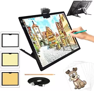 Versatile A3 Rechargeable Light Board: Perfect for Tracing, Drawing & Crafts - Picture 1 of 9