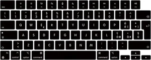 Italiano Copertura Tastiera in Silicone Morbido per MacBook Pro 14 16 2021-2024 - Photo 1/14