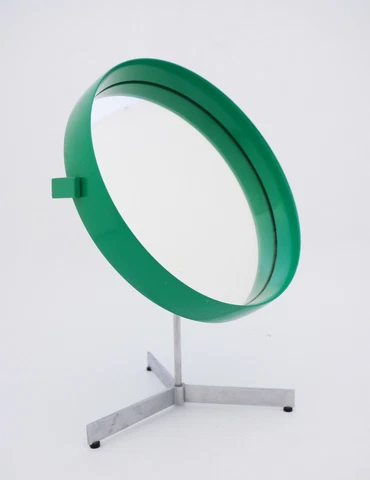 Green Table Mirror Luxus, Vittsjö Sweden - Uno & Osten Kristiansson 1960s Design Cover