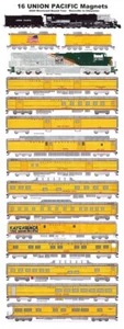 Union Pacific Big Boy #4014 2024 w/ WP Train Full Set 16 magnets Andy Fletcher - Picture 1 of 1
