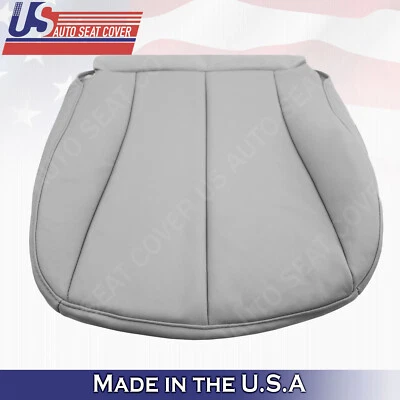 Cubierta de asiento de cuero inferior del lado del conductor gris para Toyota Camry 2007 a 2011 Foto 1 de 4