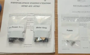 Pioneer Spec 4 capacitor rebuild restoration recap service kit repair M75 - Picture 1 of 3