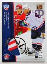2012-13 KHL All Star East West Jersey #EWJ-021 Matt Ellison 201/300