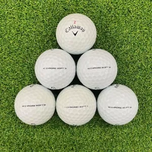 24 Callaway Golf Balls Chrome Soft AAAA 4A Near Mint Free Shipping Deal - Picture 1 of 6