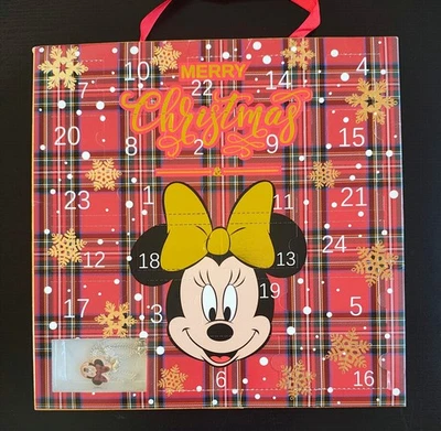 Disney Minnie Mouse Girly Hair Clips & Jewellery  Advent Calender Xmas Gift - Image 1 of 2