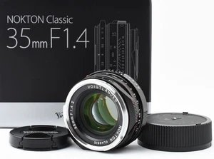 [Near Mint w/box] Voigtlander NOKTON classic 35mm F/1.4 II MC VM Leica M Lens - Picture 1 of 9