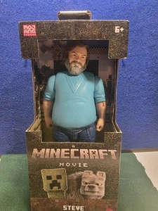 Minecraft Movie STEVE 12” Action Figure Mojang Mattel NEW IN BOX 2025 - Picture 1 of 5