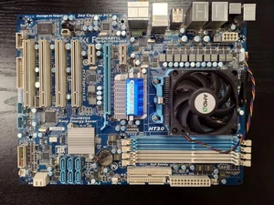 Mainboard Motherboard Gigabyte 770TA-UD3 TOP mit Box + AMD PHENOM II - Bild 1 von 5