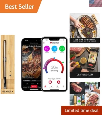 Smart Bluetooth Wireless Meat Thermometer Digital | BBQ, Grill, Oven, Smoker - Image 1 of 4