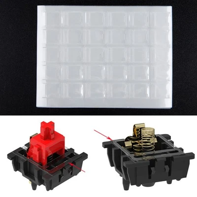 120pcs Switch Film Reducing Movement Swing For Mechanical Keyboard HTV MX Switch - Image 1 of 4