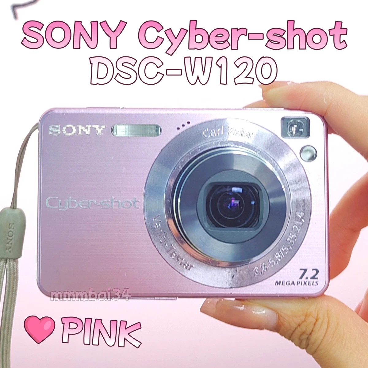 Preços baixos em Sony Cyber-shot DSC-W120 Câmeras Digitais | eBay