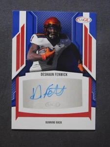 2024 Sage Autograph - DeShaun Fenwick - #A-DF2 - Picture 1 of 2