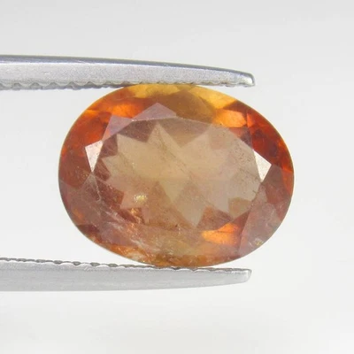 Hermoso corte ovalado marrón axinita raro limitado natural de 4,09 quilates, África-1325 Foto 1 de 2