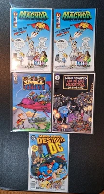 Lote 5 Quadrinhos Sergio Aragones Destroys DC Día De Muertos Space Circus Magnor X2 - Imagem 1 de 4