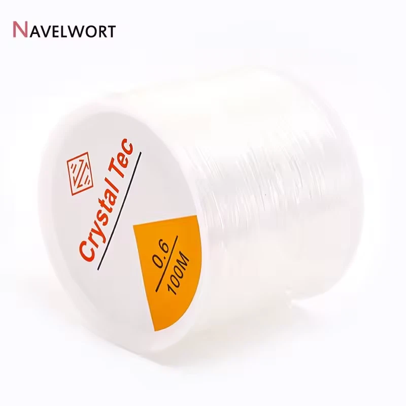Crystal Tec Elastic Beading Thread Cord String for DIY Jewelry 100M Roll - Image 1 of 4