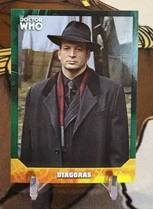 Tarjeta verde 2017 Topps Doctor Who Signature Series Diagoras/50 - Imagen 1 de 2
