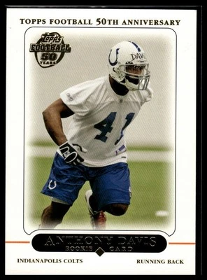 2005 Topps #386 Anthony Davis - Image 1 of 2