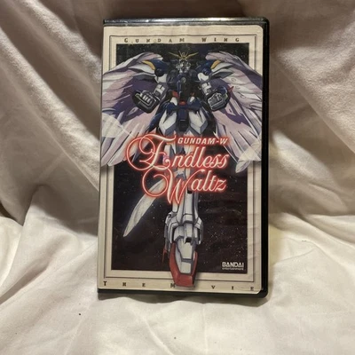 Endless Waltz Gundam Wing The Movie Unedited Version VHS Bandai Gundam-W Sunrise - Image 1 of 3