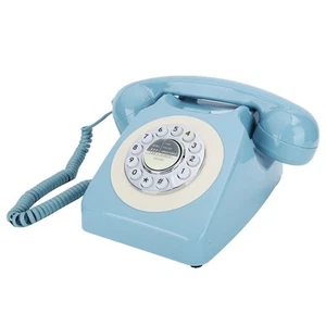 CTN8019 Push Dial Desk Telephone Single Line Corded Phone For Home Off FY - Afbeelding 1 van 16