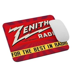 Zenith Radio Lunga Distanza - Mouse Pad NUOVO 9,5" x 7,75" Antiscivolo Gaming PC Portatile - Foto 1 di 4