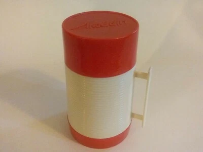Tapón de botella termo vintage Aladdin HY-LO n.º 44 -1 pinta - rojo y blanco  Foto 1 de 4