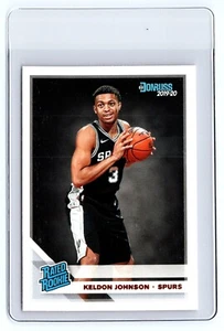2019-20 Donruss Rated Rookie Keldon Johnson #227 San Antonio Spurs - Picture 1 of 2