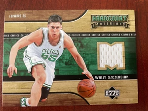 🏀 06-07 UD HARDCOURT MATERIALS - WALLY SZCZERBIAK #HM-WS BOSTON CELTICS - Picture 1 of 1