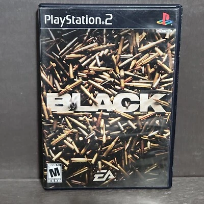 Black PlayStation 2 PS2 Complete Refurbished - Image 1 of 4