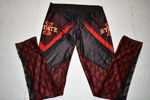 Women's Iowa State Cyclones S Leggings Pants (Multicolor) Cover