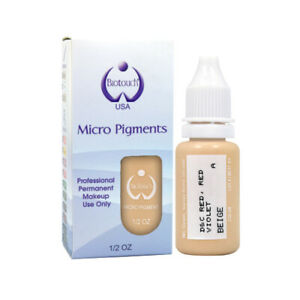 MICROBLADING BioTouch BEIGE Pigment Color Permanent Makeup Cosmetic Tattoo 15ml