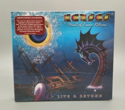 Kansas: Point Of Know Return - Live & Beyond - 2 CD's Digipak - NEU/OVP - Bild 1 von 2