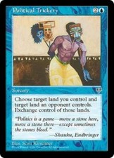 WOTC MtG Mirage Political Trickery (R) NM