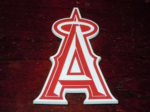 LOS ANGELES ANGELS Vtg LARGE MLB RUBBER Baseball FRIDGE MAGNET Standings Board - Picture 1 of 1