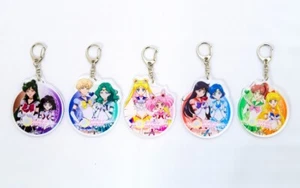 NEW SAILOR MOON Illumination Sagamiko Limited Acrylic Key Holder 5 set from JPN - Imagen 1 de 1